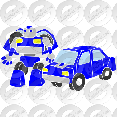 Car Toy Stencil
