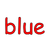 blue