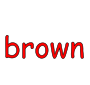 brown