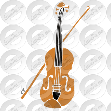 Violin Stencil