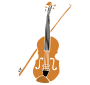 Violin Stencil