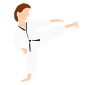 Karate Stencil