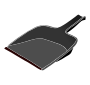 Dustpan Stencil