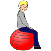 Sit on Ball