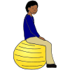 Sit on Ball