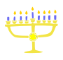 Menorah Stencil