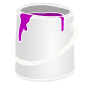 Purple Paint Stencil