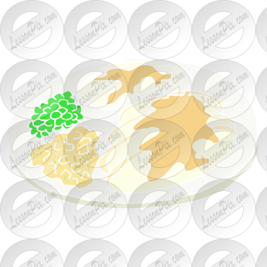 Turkey Dinner Stencil