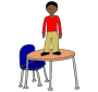 Stand on Table