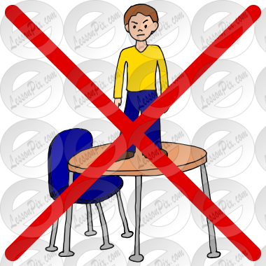 Do Not Stand on Table