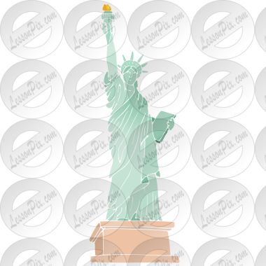 Statue of Liberty Stencil