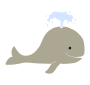 Whale Stencil