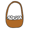 Basket of Eggs Picture