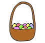 Basket of Eggs Picture