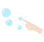 Pop Bubbles Stencil