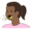 Talk with Mouth Full