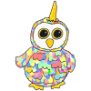 Rainbow Unicorn Owl Picture