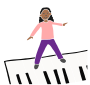 Floor Piano