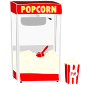 Popcorn Popper Stencil