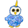 Rainbow Owl Unicorn  Picture