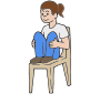 Feet on Chair