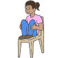 Feet on Chair