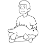 Weighted dinosaur  Outline