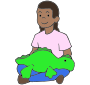 Weighted dinosaur  Picture