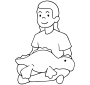 Weighted dinosaur  Outline