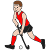 Field Hockey Player Picture