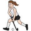 Field Hockey Player Picture