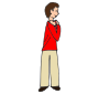 Twist with Arms Crossed  Picture
