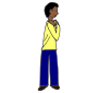 Twist with Arms Crossed  Picture
