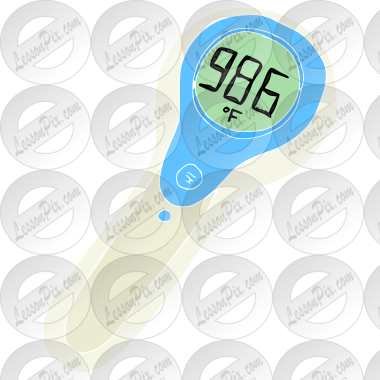 Thermometer Stencil