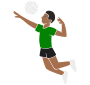 Jump Serve Stencil