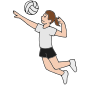 Jump Serve Picture