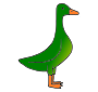 Green Duck Picture