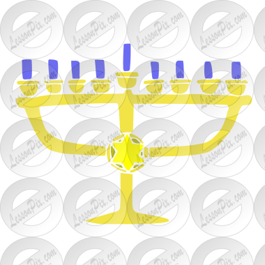 Menorah Stencil