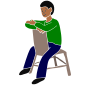 Sit Backwards