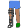 Leg Brace Picture