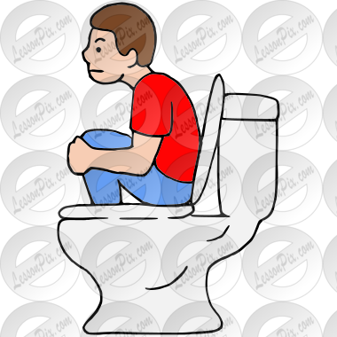No Feet in Toilet