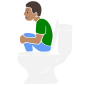 No Feet in Toilet