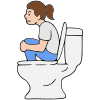 No Feet in Toilet