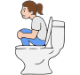No Feet in Toilet