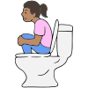 No Feet in Toilet