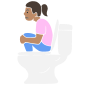 No Feet in Toilet