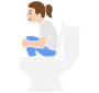 No Feet in Toilet