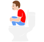 No Feet in Toilet