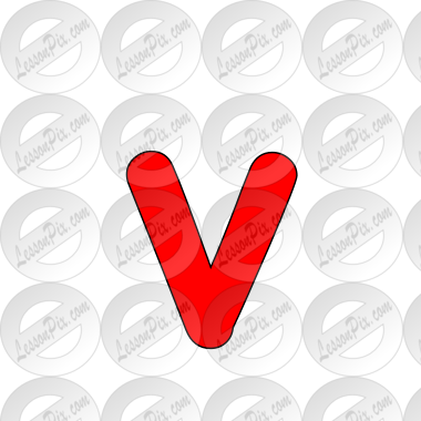 v