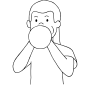 Inflate Balloon  Outline